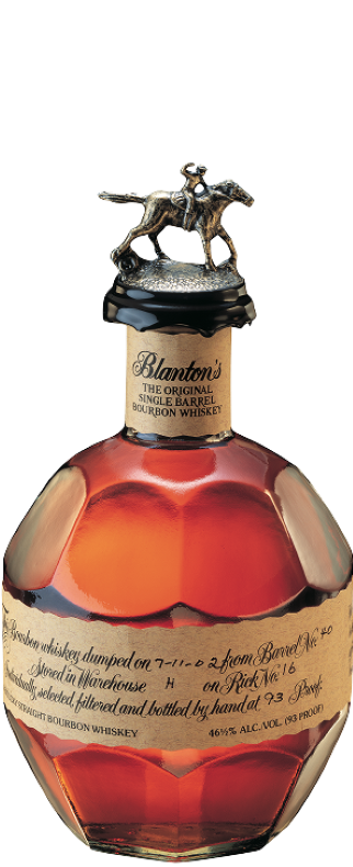 Blanton’s Single Barrel 750 mL bourbon bottle