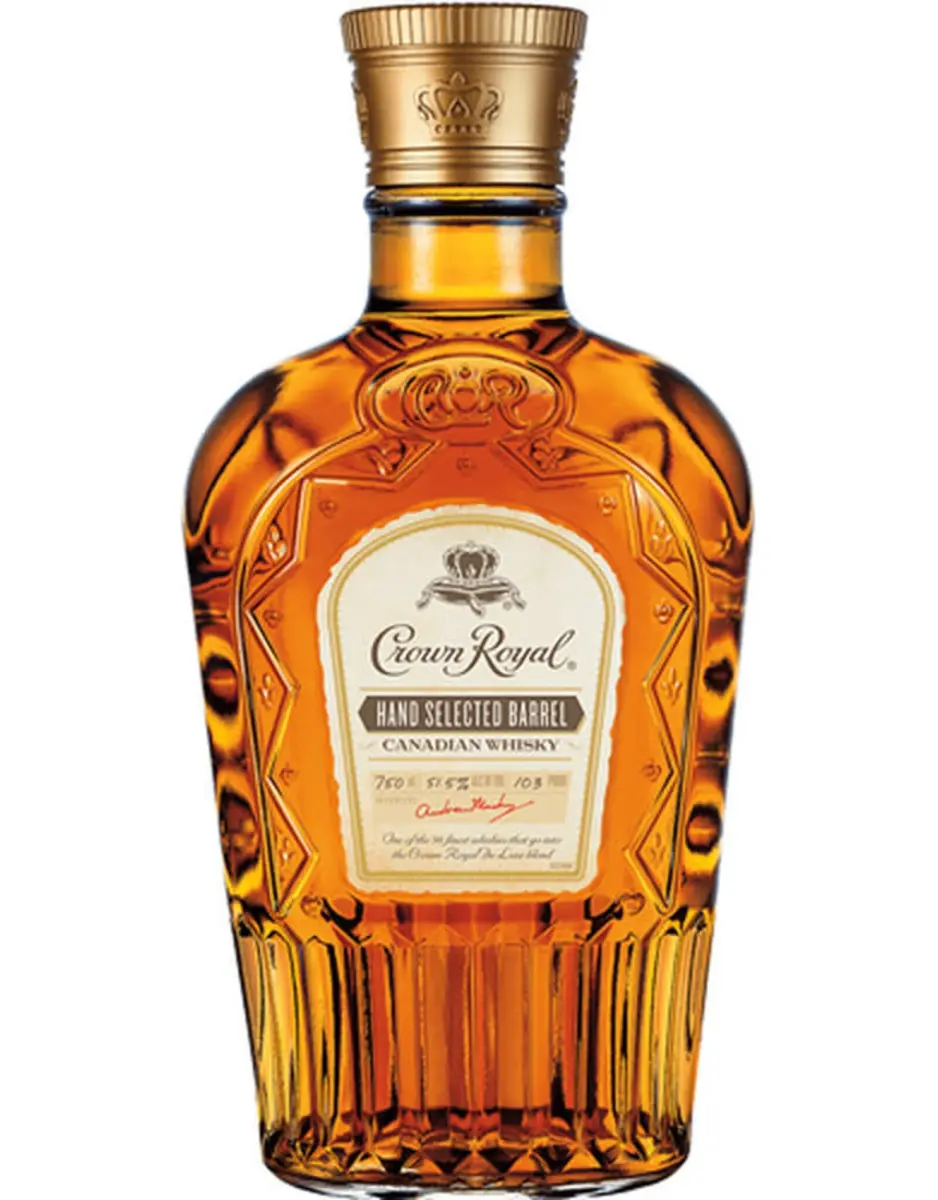 Crown Royal Hand Selected Barrel 750 mL Canadian whisky bottle