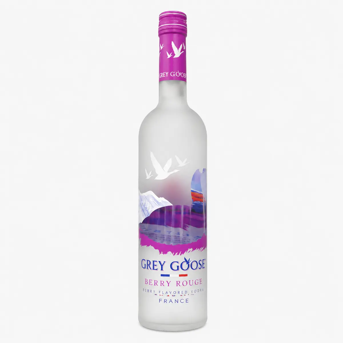Grey Goose Berry Rouge 750 mL flavored vodka bottle