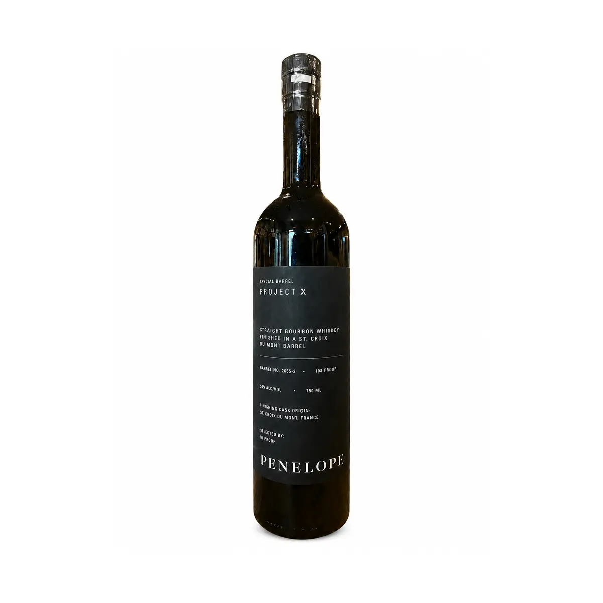 Penelope Project X St. Croix du Mont finished bourbon 750 mL bottle