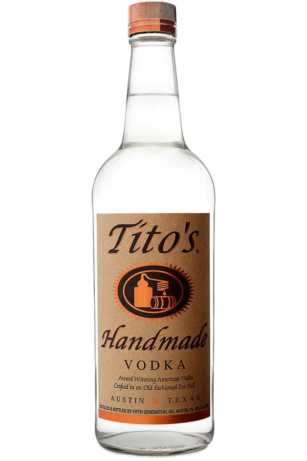 Tito's Handmade Vodka 750 mL bottle