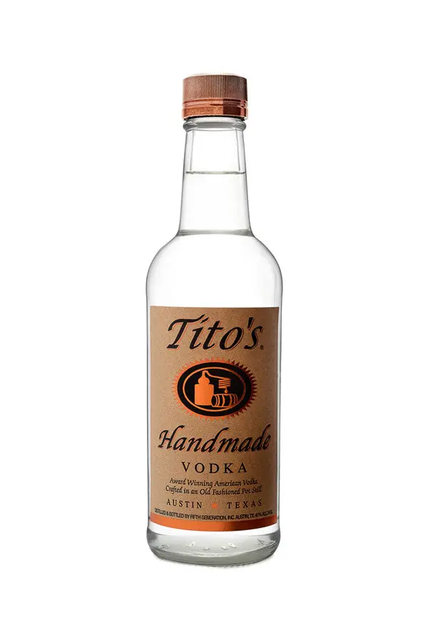 Tito's Handmade Vodka 375 mL bottle